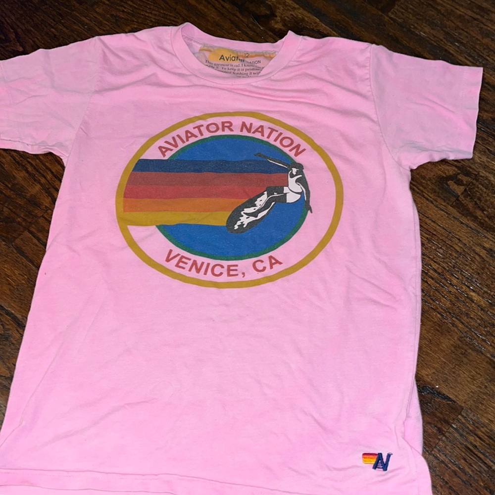 Kids aviator nation top